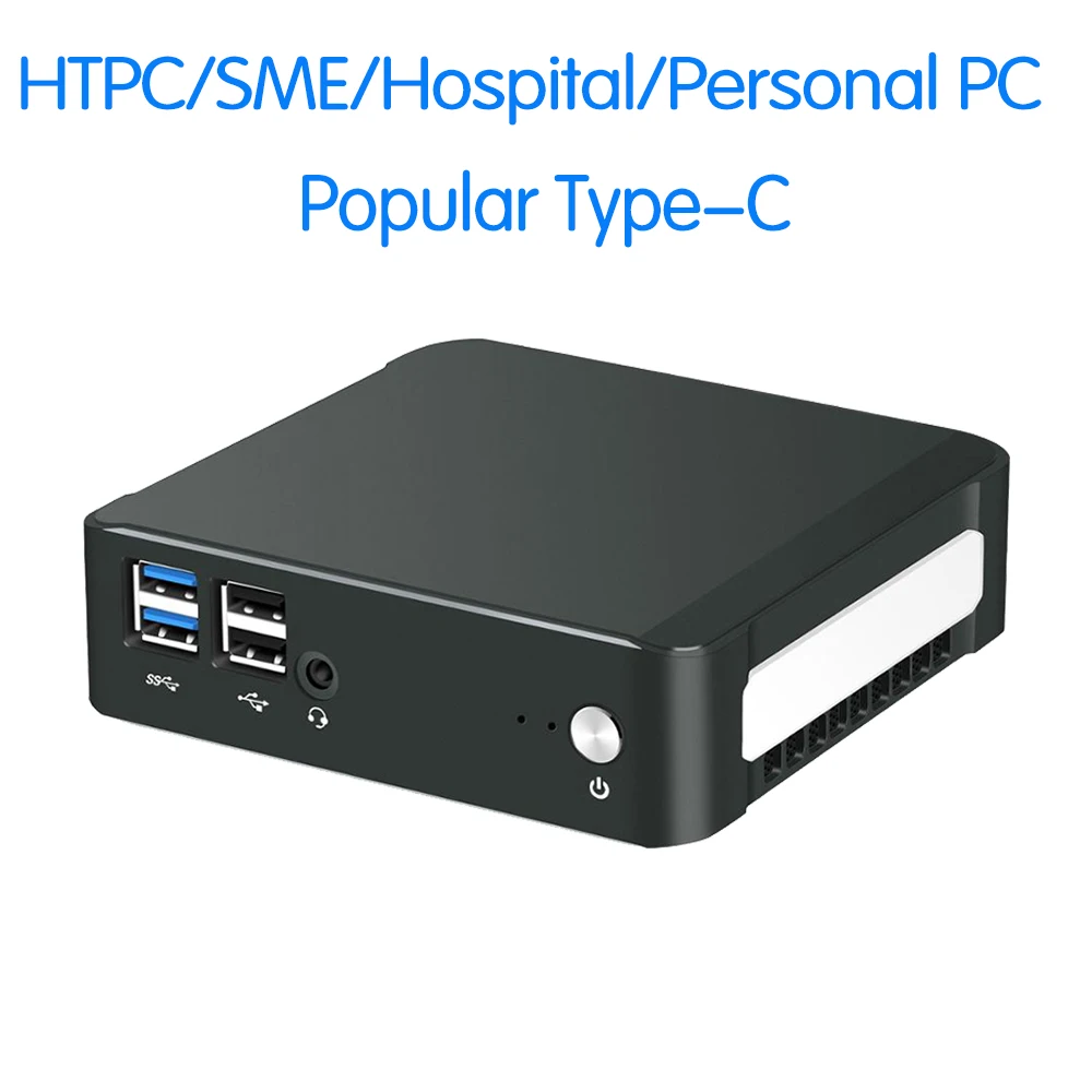 Новый 8-го поколения Intel Core i7 8565U 64 Гб оперативной памяти DDR4 NVME M.2 SSD Nuc мини-ПК Windows 10