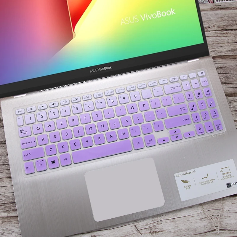 Силиконовый чехол для клавиатуры Защитные чехлы ASUS Vivobook 15 A512FB A512F A512FL A512 FL FB 6