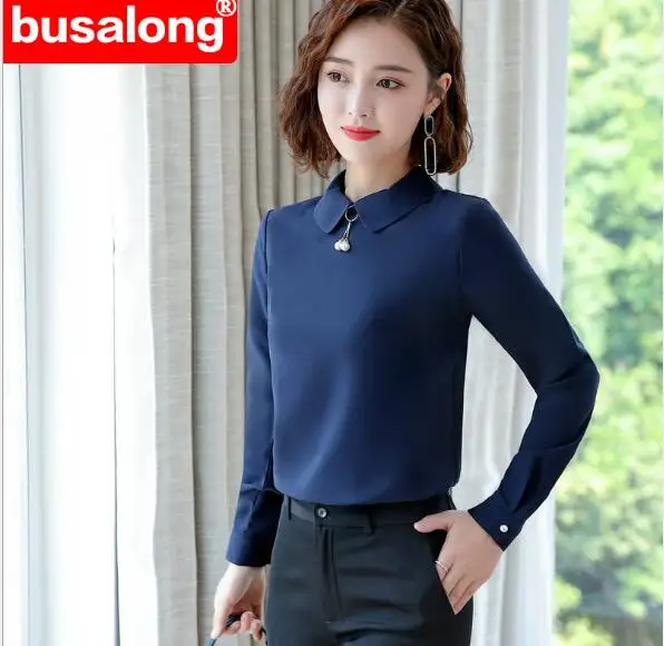 Женский костюм-Униформа в клетку двубортный топ с длинным рукавом и брюки |