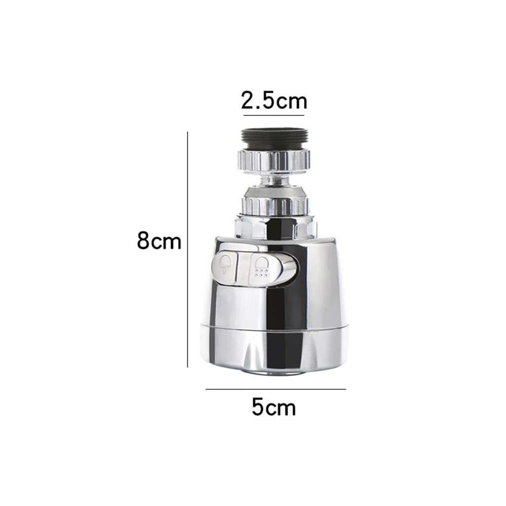 

Flexible Tap Faucet Extender Stainless Steel 360 Rotating Aerator Faucet Filter Adapter Spray Head Kitchen Bath Accessories New