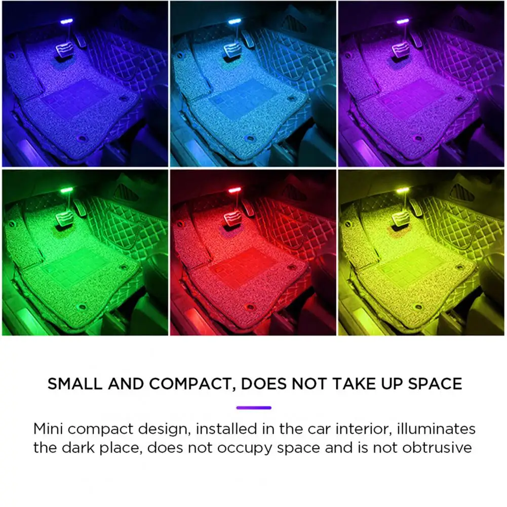 Лампа для чтения с сенсорным выключателем без проводки RGB Потолочная