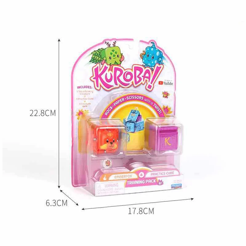 

New Kuroba Finger Guessing Game Deformation Educational Toys Rock-Paper-Scissors Battle Boy and Girl Family Party Toys