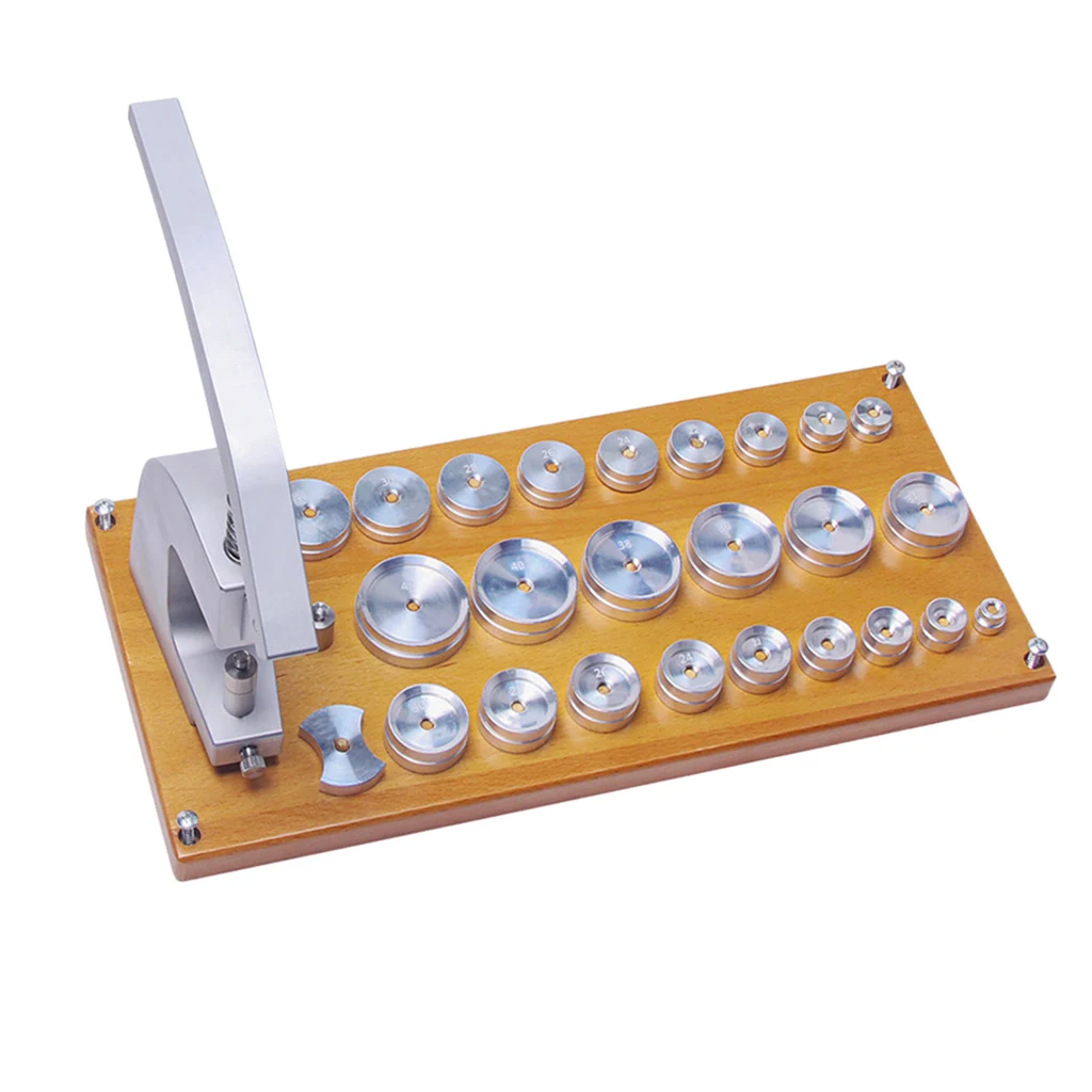 Чехол для задней панели часов с хрустальным стеклом и зажимом 25 штампов |