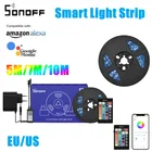 Интеллектуальный выключатель света SONOFF L1 Lite Smart Wifi LED светильник лента 5 м, 