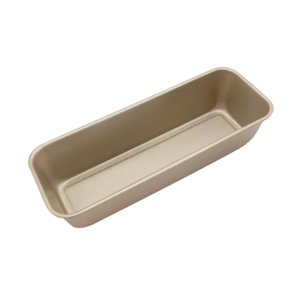

Non-Stick Carbon Steel Metal Loaf Pan Baking Fruit Cake Bread Tin Oven Tray 30.5x11x6.5cm For Bread/loaf/pate/toast/cakes