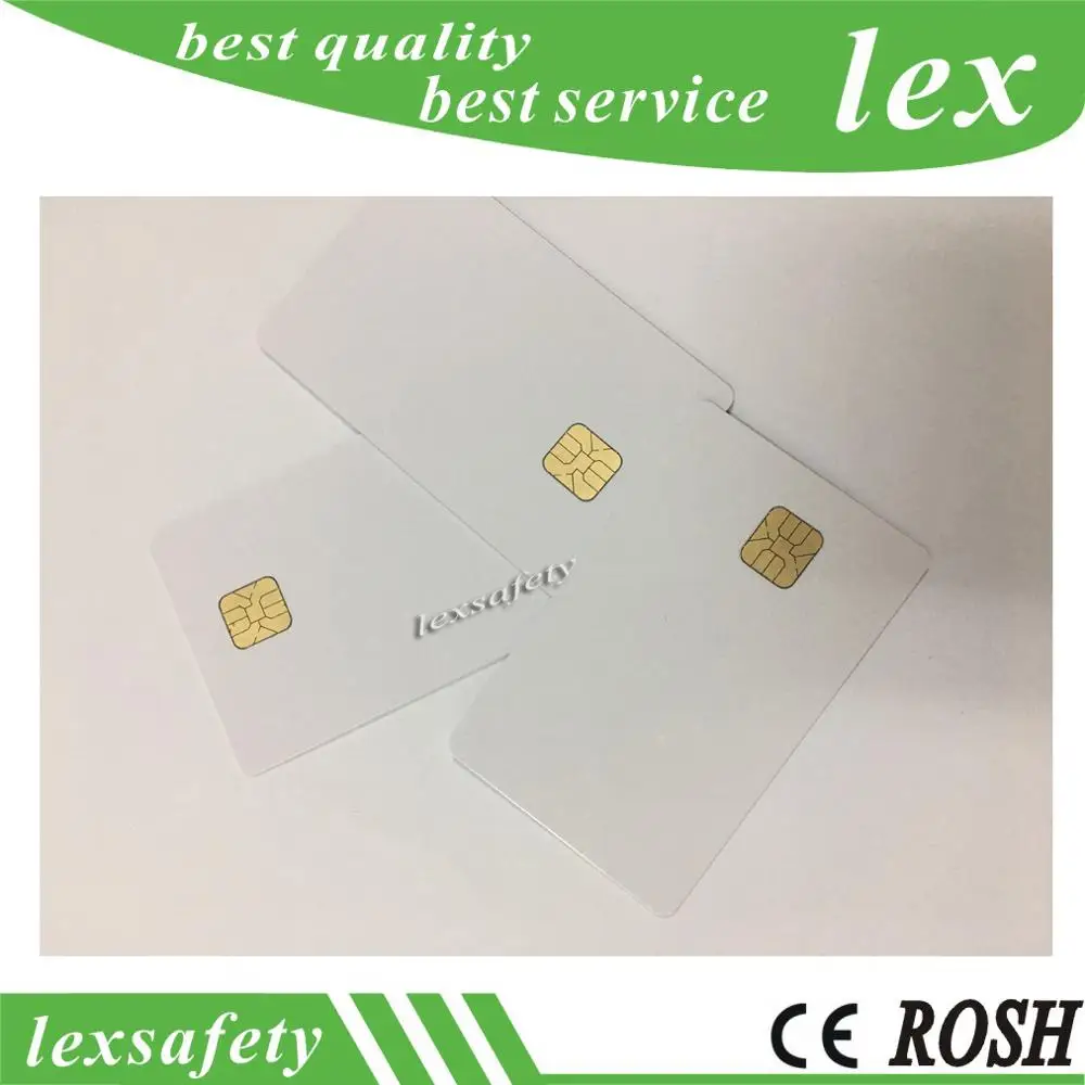 10pcs/lot cr80 size white blank loco magnetic J2A040 JAVA card pvc smart with 300oe stripe | Безопасность и защита
