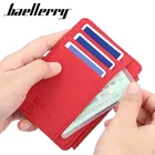 Маленький кошелек для карт для женщин и унисекс, модная женская Обложка для банковских карт карамельных цветов, чехол для мелочи, кредитница с несколькими отделениями