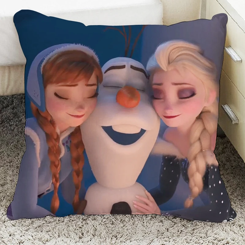 Декоративные наволочки Disney frozen2 для девочек Эльза Анна мультяшный чехол подушки 1
