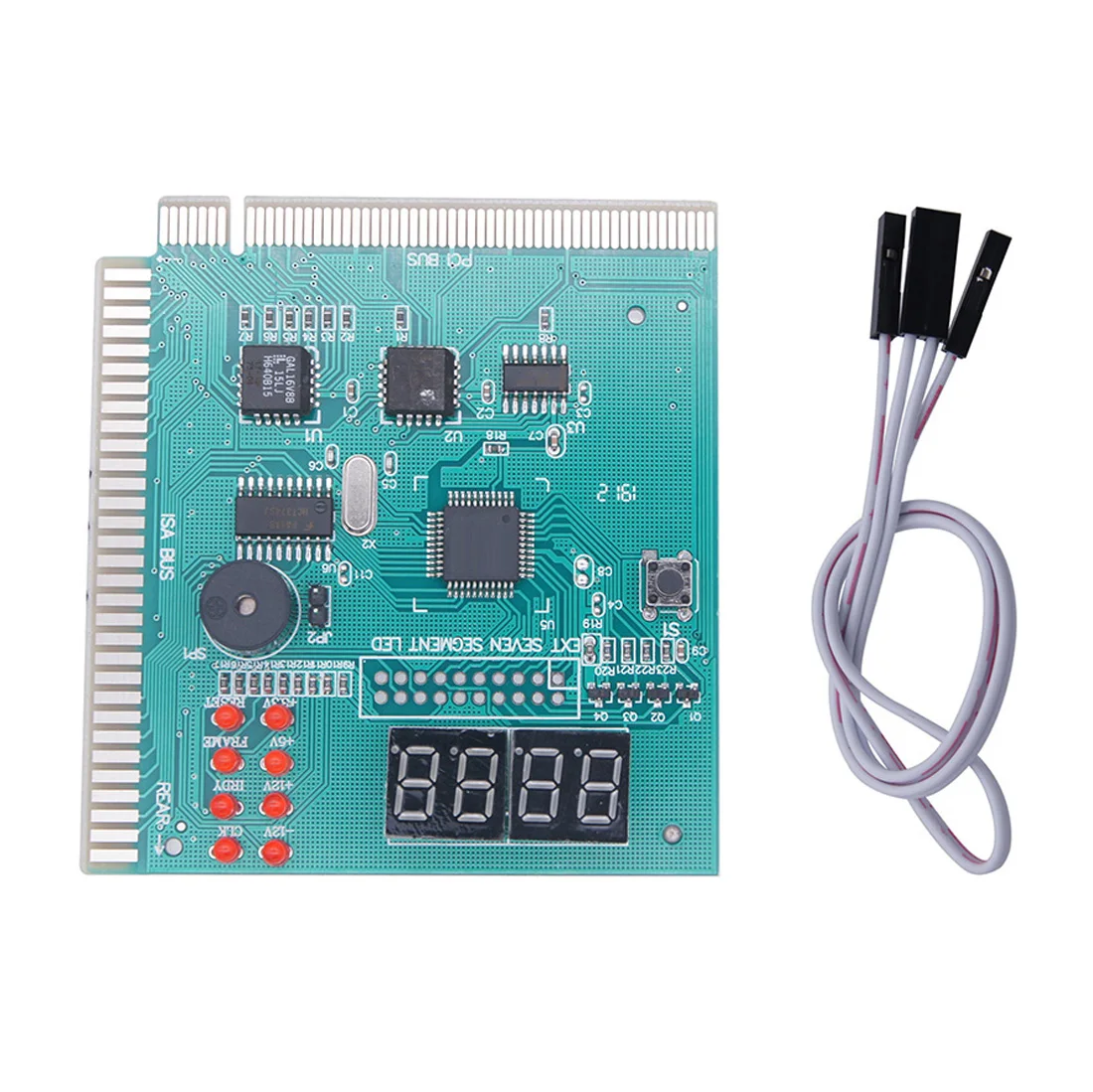 4-значный ЖК-дисплей Компьютерный Анализатор диагностическая карта PCI тестер