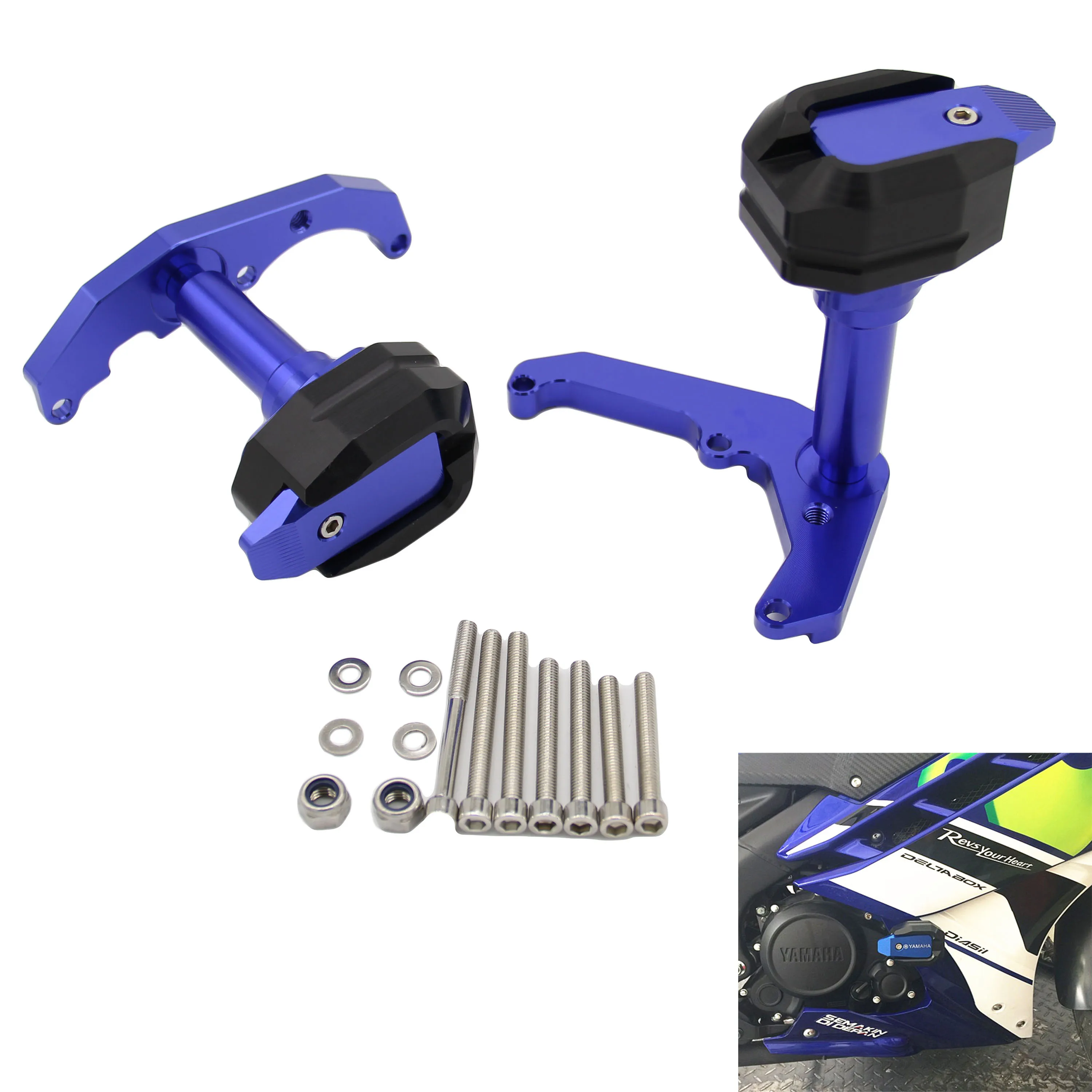 Защитная рамка для мотоцикла слайдер защитная накладка Yamaha YZF R15 V2 2014 2015|Защита от