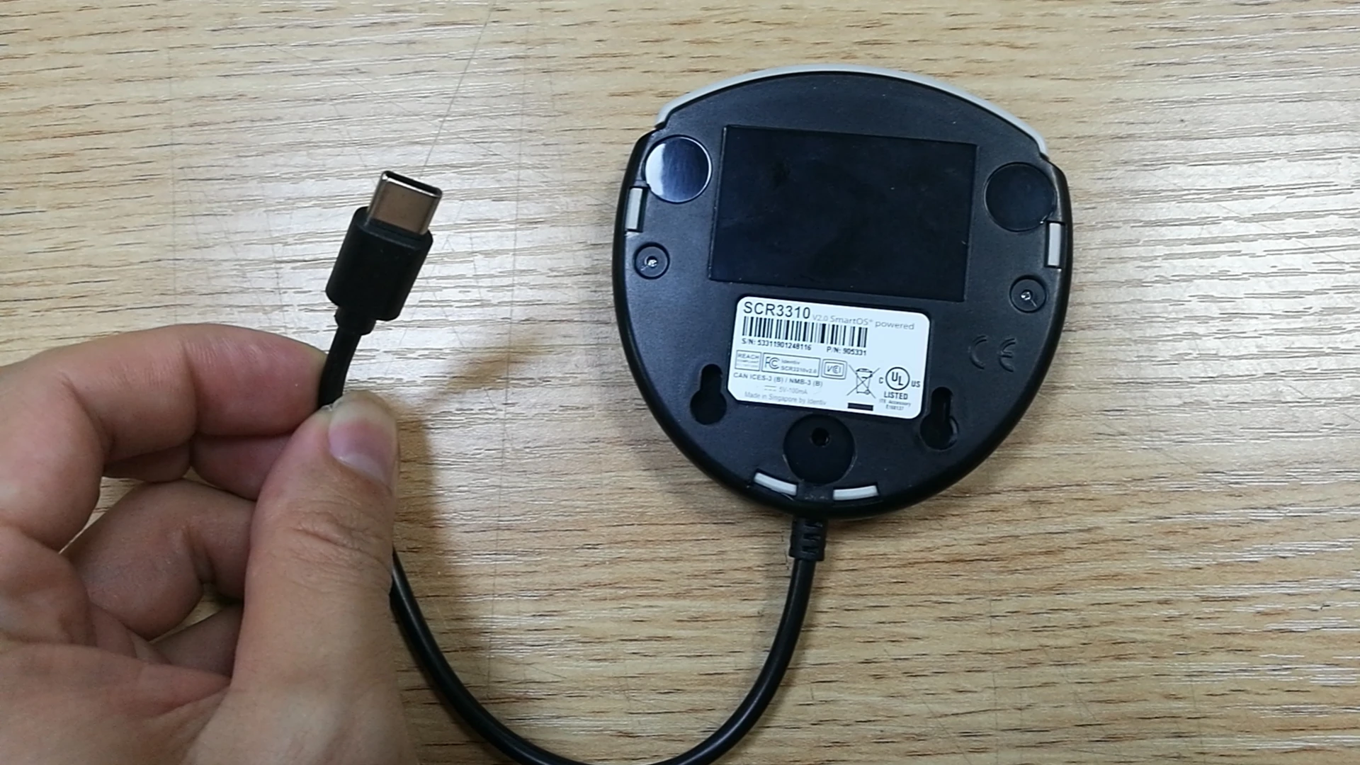 USB Смарт-кардридер Scm Microsystems адаптер DOD cvc Military SCR3310 V2.0 б/у |