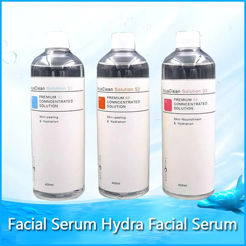 Free Shipping !! Aqua Peeling Solution 3 Bottles Aqua Facial Serum Hydra Facial Serum For Normal Skin Anti-Aging