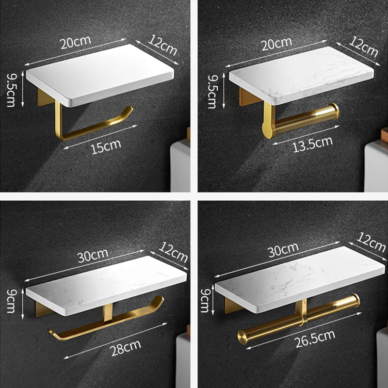 Мраморный держатель для бумажных полотенец настенный туалетной бумаги |