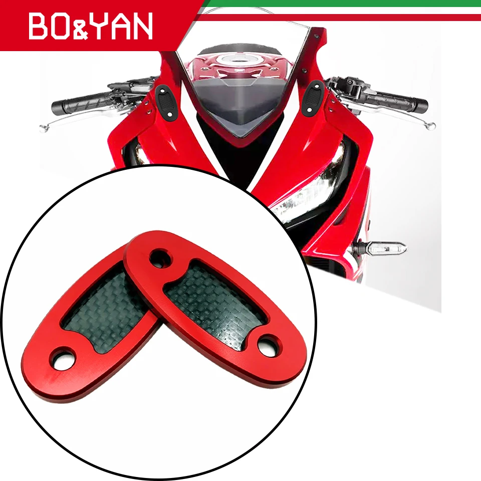 Для Honda CBR250R CBR300R CBR500R CBR650R CBR650F мотоцикла с ЧПУ зеркало заднего вида крышка