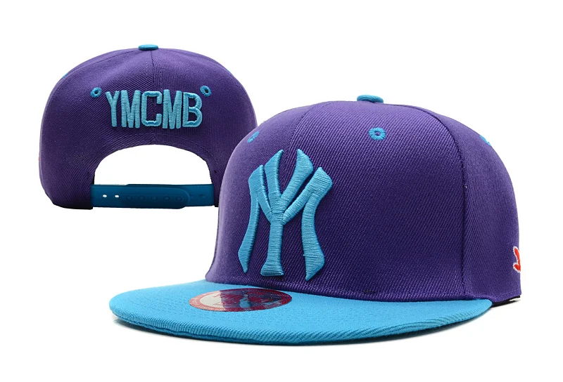 YMCMB Snapback шляпы высокого качества модные дизайнерские женские мужские Регулируемые оснастки кепки и шляпы ny дешевые спортивные бейсболки - Цвет: color 9