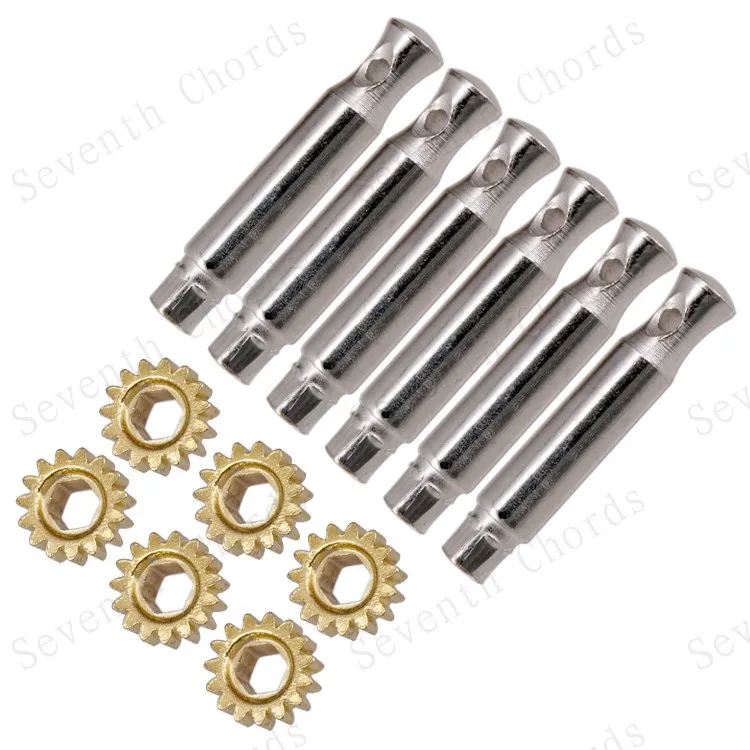 Набор колышек для тюнинга гитары тюнеры головки станка 1:15 шестерни и штифты