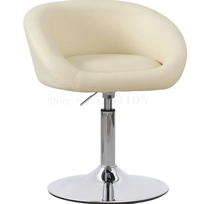 Небольшой барный стул вращающийся в европейском стиле простой подъемный для