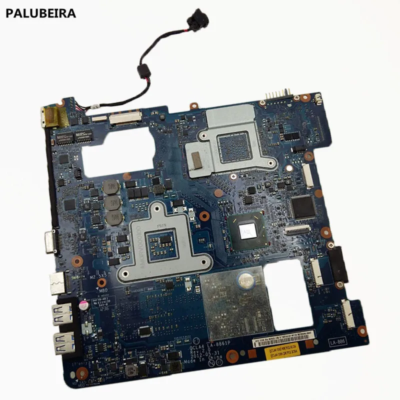 PALUBEIRA LA-8861P BA59-03541A BA59-03541B материнская плата для ноутбука Samsung NP350 NP350V5C 350V5X QCLA4 HM76 DDR3