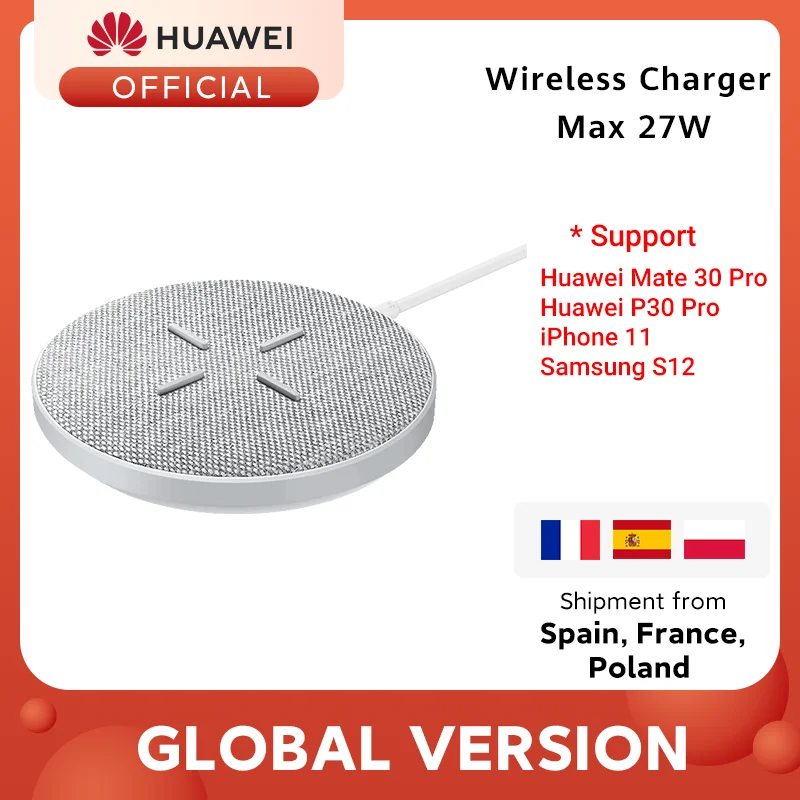 Оригинальное Беспроводное зарядное устройство HUAWEI SuperCharge с поддержкой быстрой