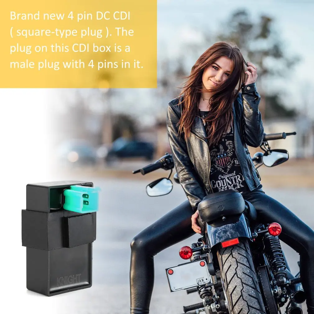 4 контакта Prongs DC CDI Rev Box зажигание для 125cc 150cc 200cc 250cc 300cc Atv Scooter Go Kart New DH FB 051|Зажигание