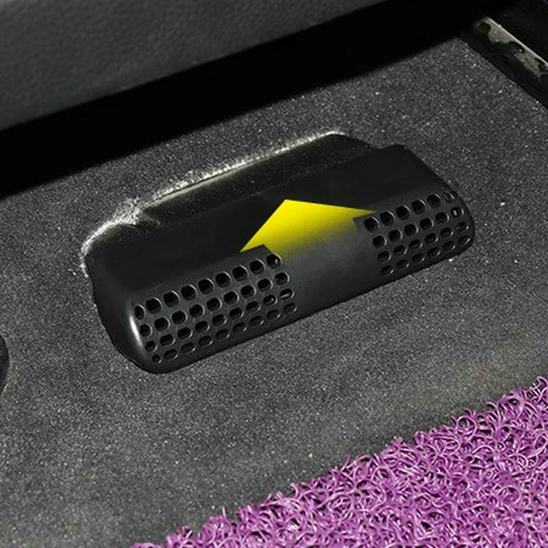 

SBTMY 2pcs Car back seat Air Conditioning Decoration Outlet Vent Trim Strip Cover For BMW 3GT 3 4 Series F30 F34 320