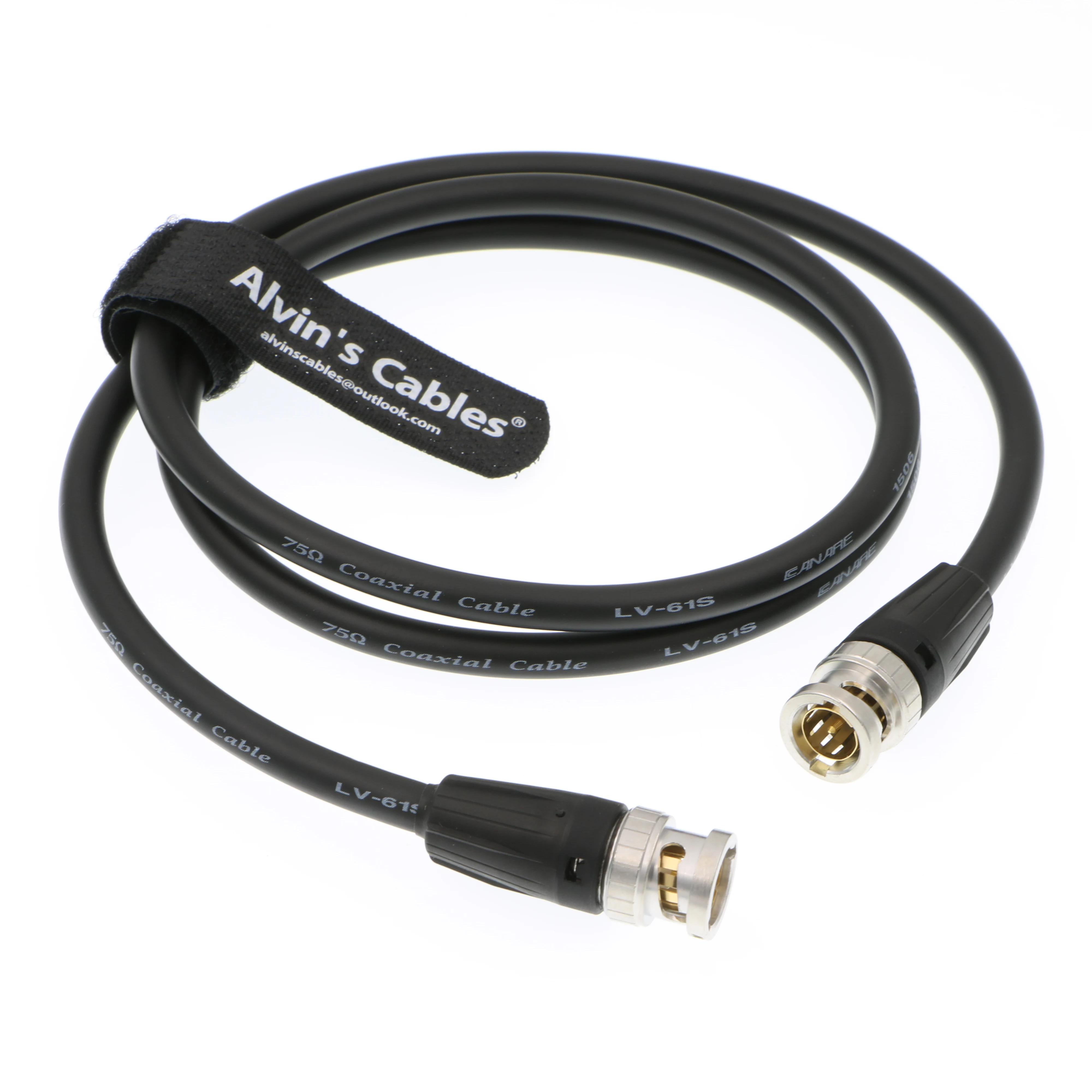 Кабели Alvin 12G HD SDI BNC к Male Video коаксиальный кабель для видеокамеры 4K 19