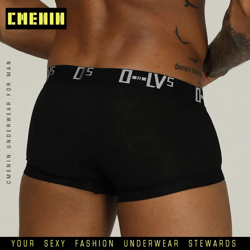 Мужские дышащие трусы-боксеры OR210 удобные хлопковые трусы для мужчин нижнее