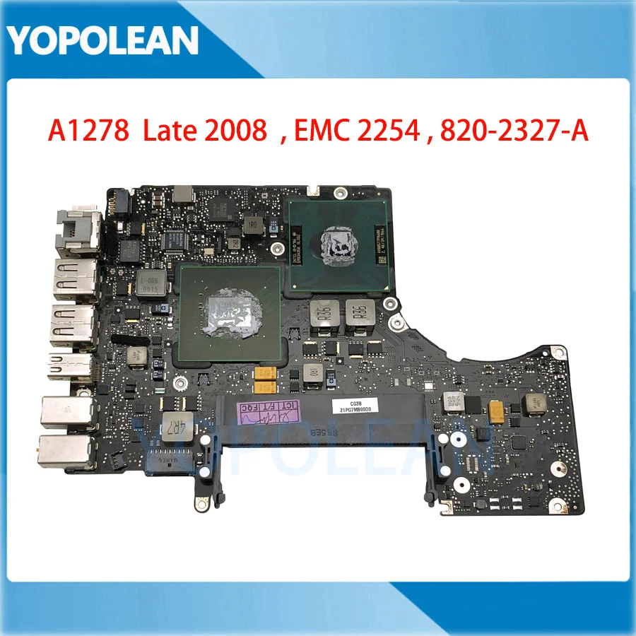 Оригинальная материнская плата 2 4 ГГц P8600 для Macbook Pro 13 &quot логическая 820 2327 A EMC 2254