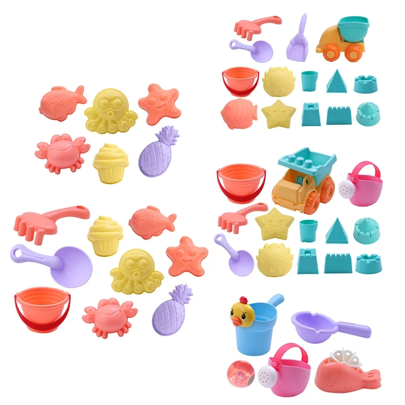 

Детская форма, пляжный песок, набор игрушек, лопата, комплект, замок, инструмент для водных игр, забавные детские пляжные игрушки для малышей...