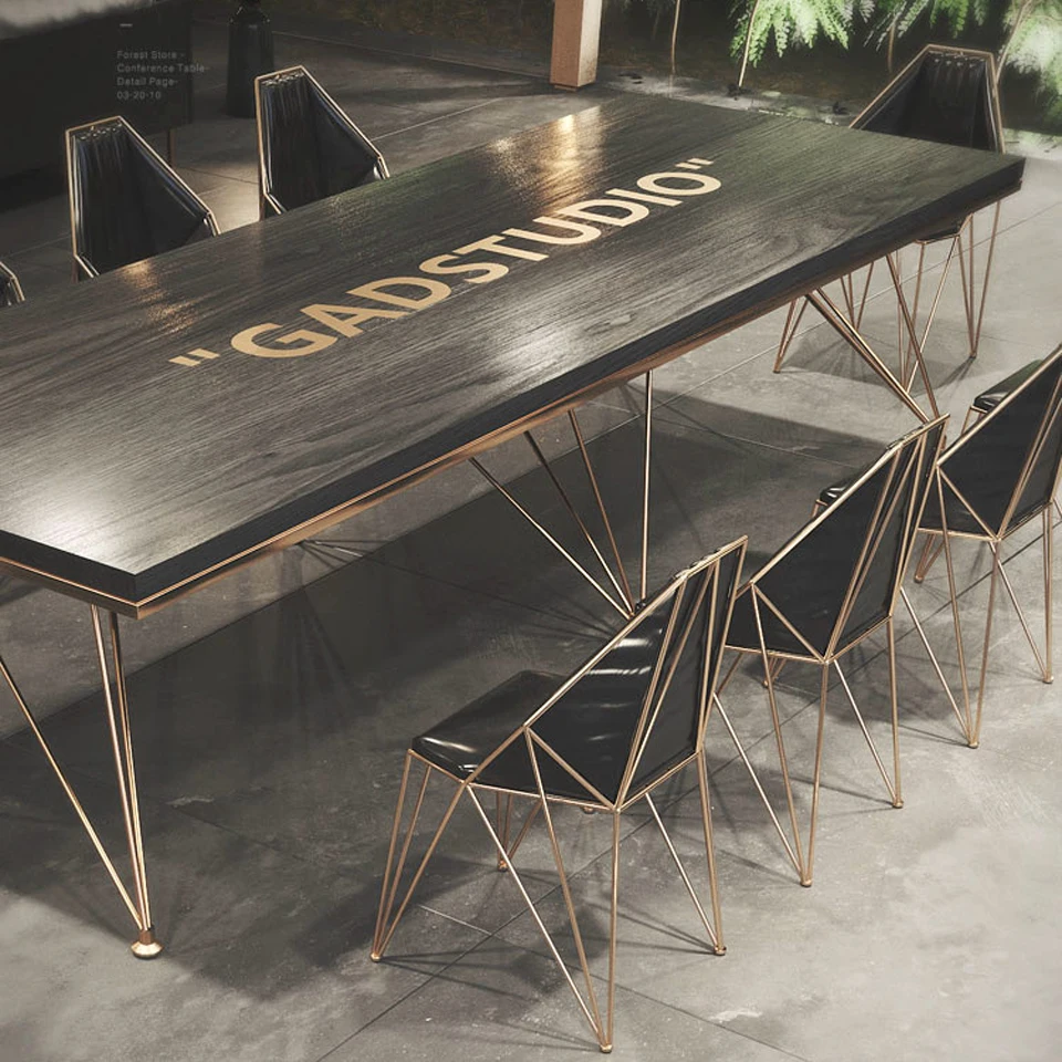 Современный простой индивидуальный обеденный барный стул Роскошный Золотой