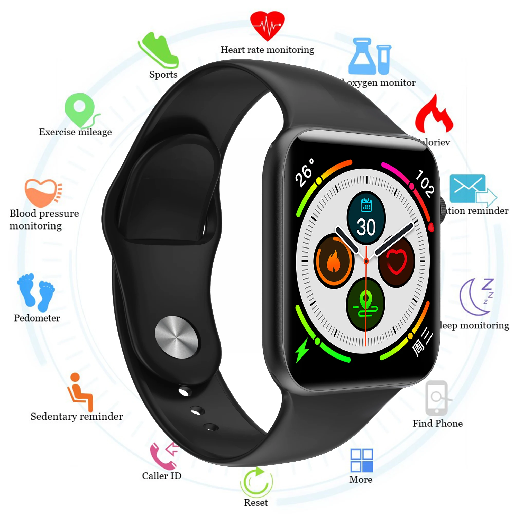 TOLASI воздушной зоне 2 монитор сердечного ритма 8 99 мм супер тонкий IP68