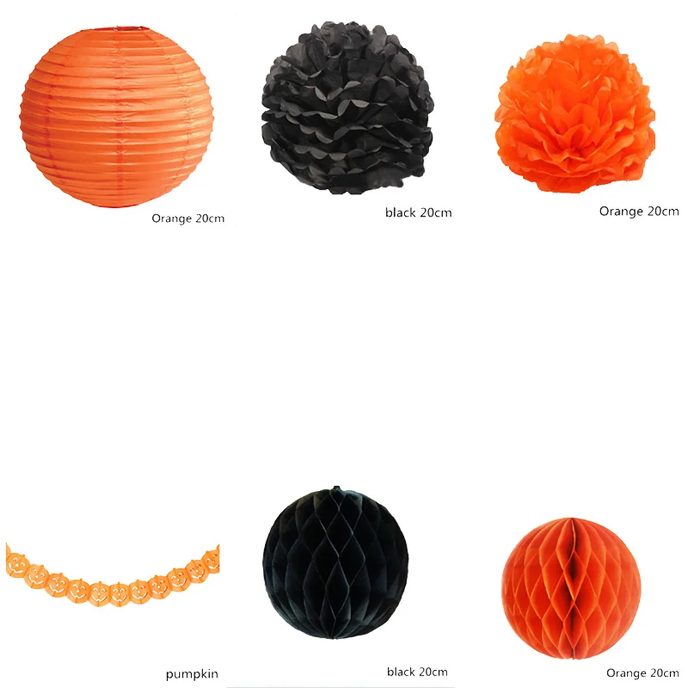 13 шт Тыква Гирлянда Детская комната украшения фон искуственные цветы для декора