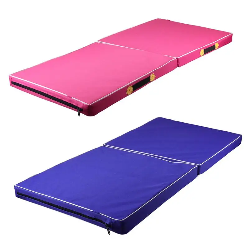 Foldable Exercise Floor Mat Dance Yoga Gymnastics Training For Home Judo Pilates Gym 100x50x5cm | Mats