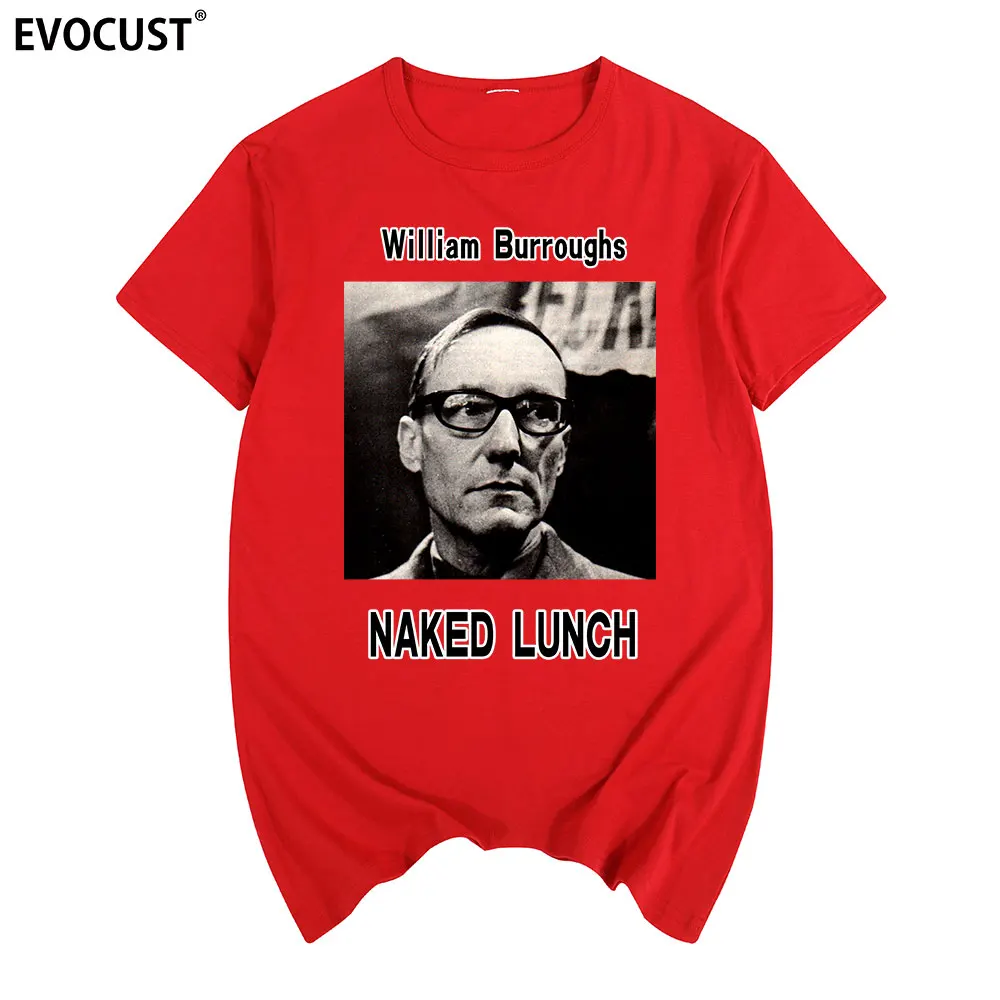 Футболка William S.Burroughs Junkie Хлопковая мужская футболка новая женская модная унисекс