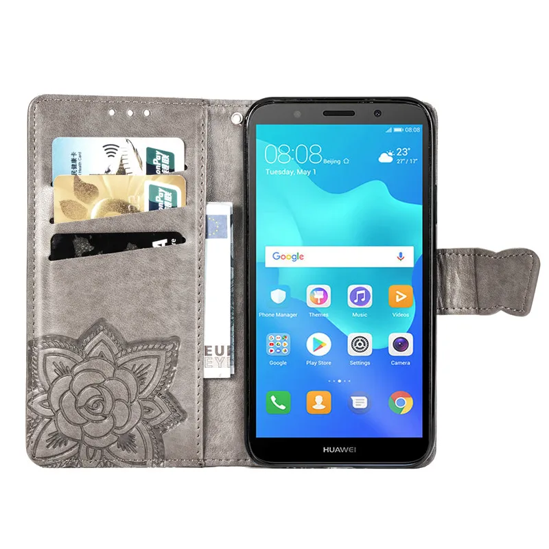 Huawei Honor 20 7A 7C 8A 8S 9X10 9 Lite P Смарт кожаный чехол с Откидывающейся Крышкой для huawei P20 P30 Коврики 10 Lite 20 Pro Y6 Prime Y5