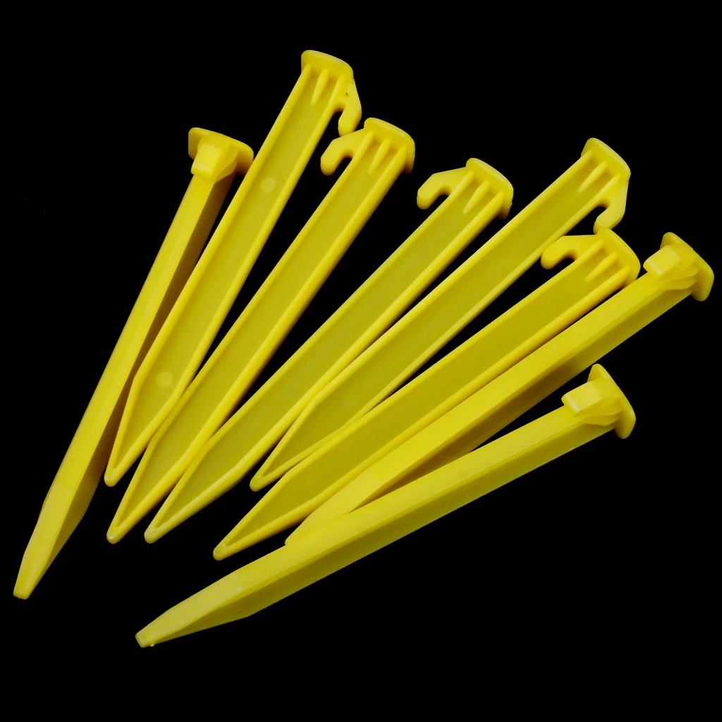 5 шт. пластиковые колышки для кемпинга цвета в ассортименте|Аксессуары палаток| |