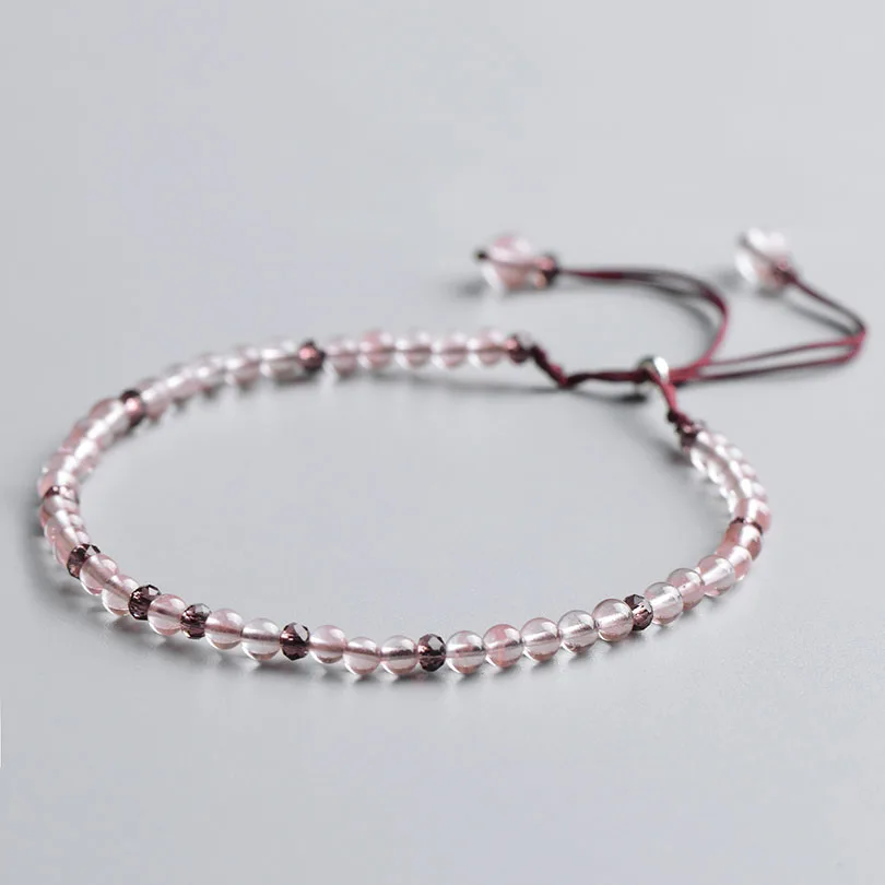 Классический Браслет из натурального камня для женщин сделай сам ювелирное