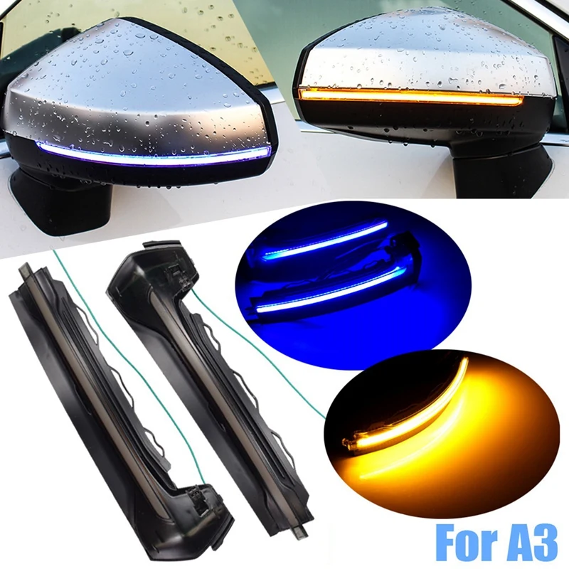 

2 шт., светодиодсветильник лампы для зеркала заднего вида A3 8V S3 RS3 2013-2020