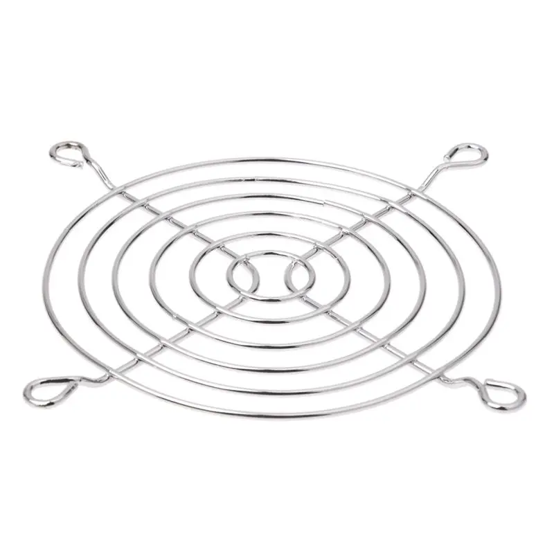 

HOT-5 Pcs 90 x 90mm Cooling Fan Grill Metal Wire Finger Guards