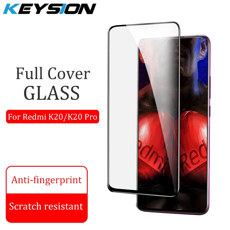 Закаленное стекло KEYSION для Redmi Note 8 Pro 7 K20 пленка экрана с полным покрытием Xiaomi Mi 9T 9