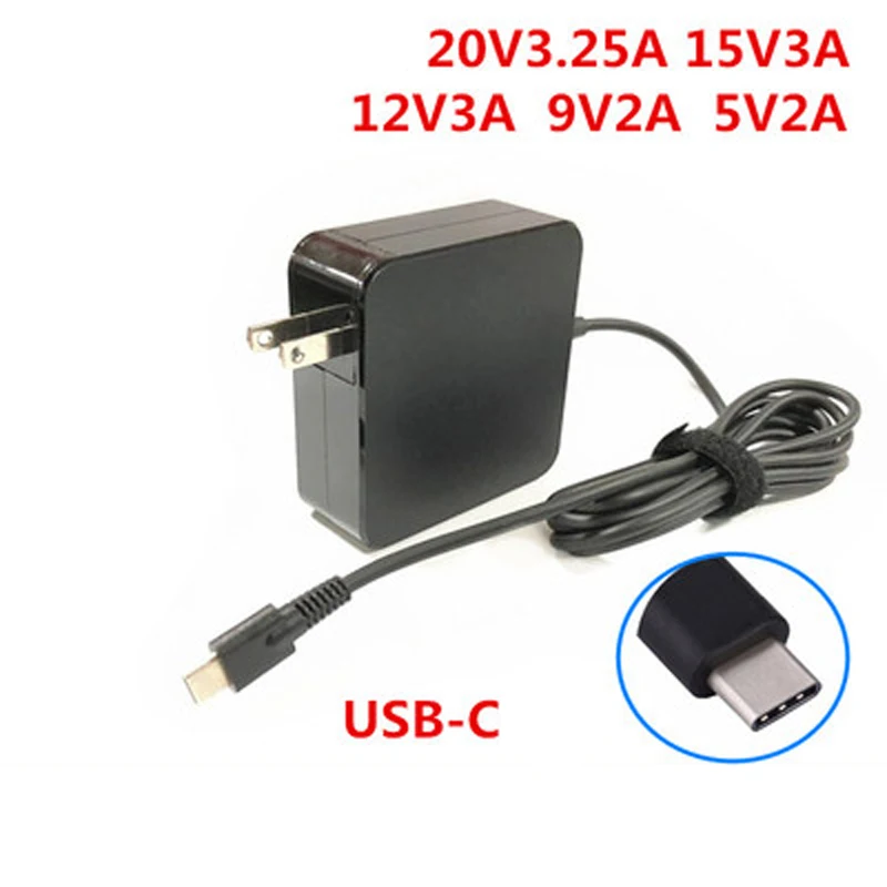 20V 3.25A 65W Type C адаптер переменного тока для HP TPN Q178 питания ноутбука|Адаптеры AC/DC| |