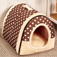 pet house teddy cat bed foldable small animals four seasons universal pet bed removable and washable