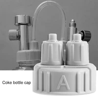 diy abs co2 system kit generator part bottle cap with tubes for planted aquarium a b interface portable light weight