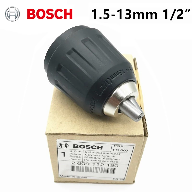 Bosch Power tools Hand Drill Self-locking Chuck 1.5-13mm Rechargeable Hand Drill Lock Dr. Impact Drill Hand Tight Chuck