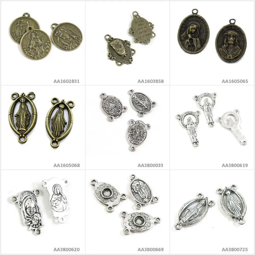 Античное серебро с оттенком бронзы Подвески для изготовления украшений