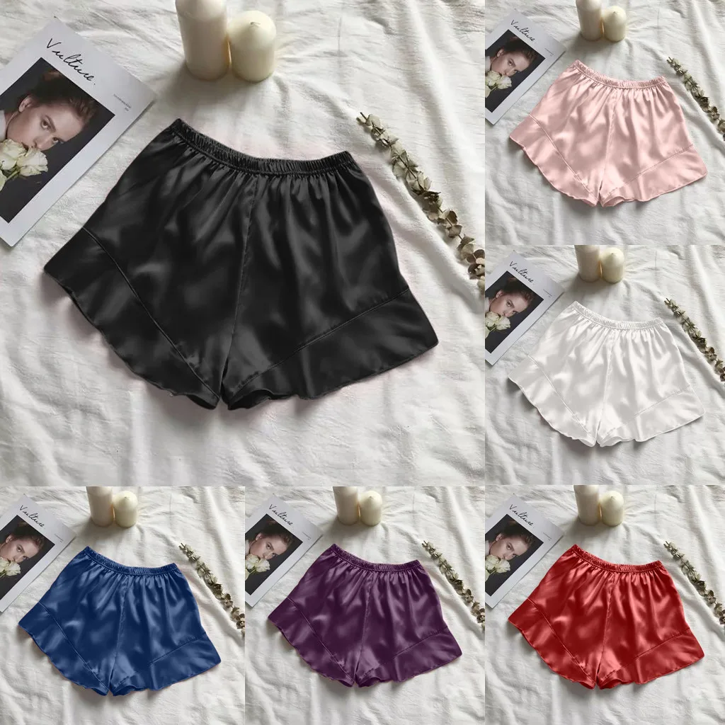 Новинка 2019 женские модные повседневные Пижамные шорты удобное нижнее белье