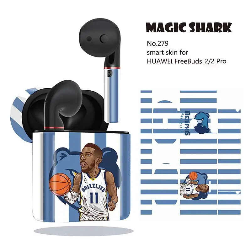 Волшебная Акула Баскетбол супер звезда полная пленка наклейка для Huawei Freebuds 2/2 Pro