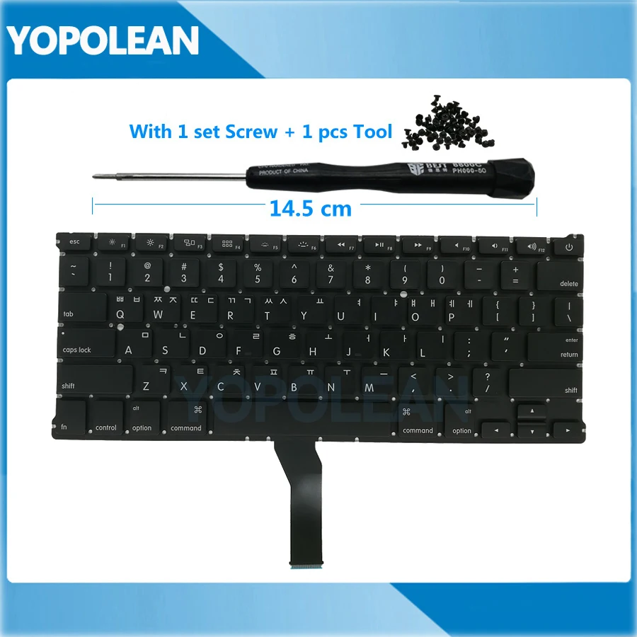 

Новая Корейская клавиатура для Macbook Air 13 "A1369 2011 A1466 2012 2013 2014 2015 2017