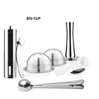 I Cafilas многоразовые кофейные капсулы для Nespresso Vertuo из нержавеющей стали Pod фильтр кофейная чашка