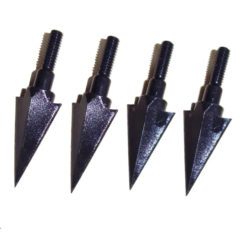 

6PK 110 grain Traditional Arrowhead Broadheads Hunting Arrow Head Tip Archery Bow Target Point arcs et fleches pour la chasse